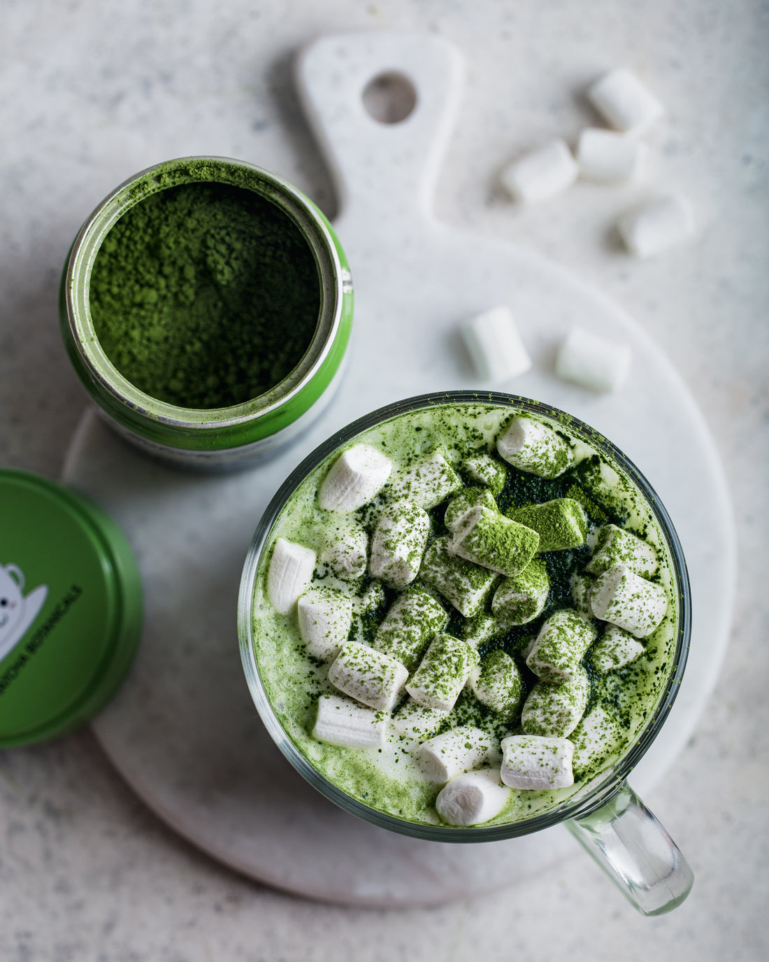 Le Matcha Latte aux Marshmallows