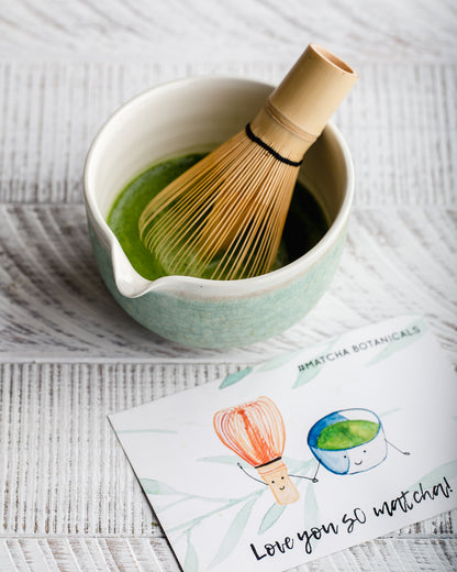 Fouet à Matcha en bambou